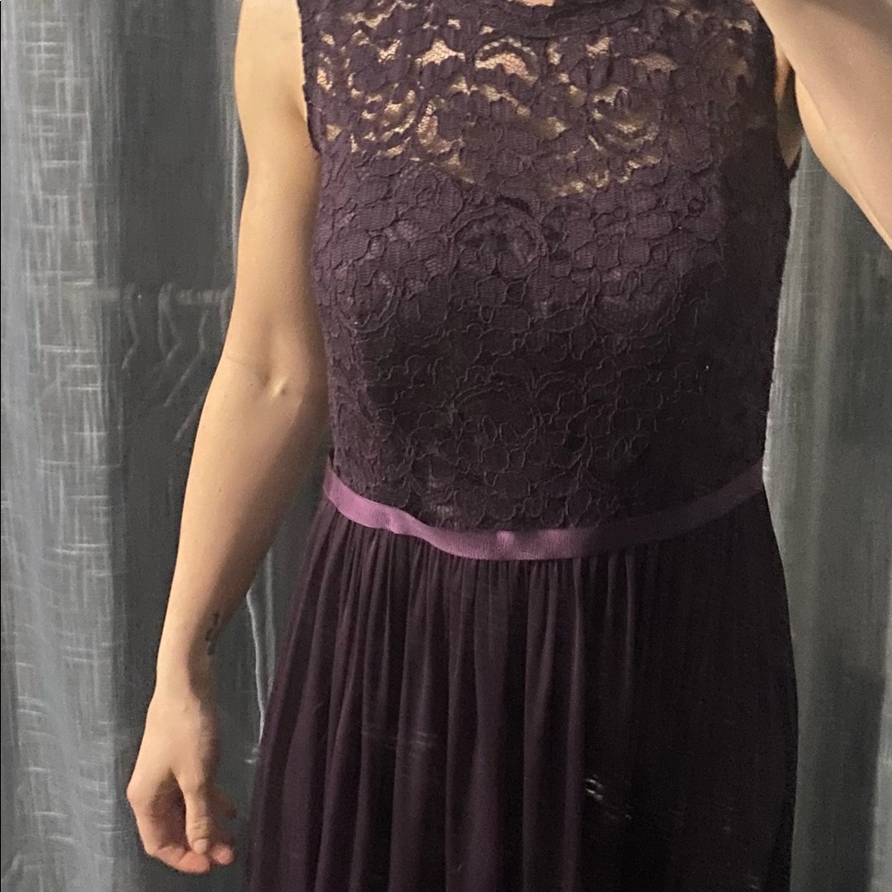 Formal Gown Maxi Plum sz 10